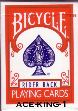 Bicycle Red Standard Index