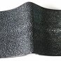 Genuine Real Polish Stingray Skin Leather 1 Eye Man Bifold Black Wallet Exsooti
