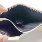 Genuine Real Belly Legs Crocodile Alligator Skin Leather Man Bifold White Wallet Woven