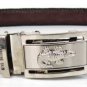 Genuine Real Backbone Crocodile Alligator Skin Leather Men's Dark Brown Belt Woven 35-48"