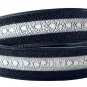 Genuine Real Skin Stingray Leather Men's Black Belt 35-48"