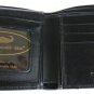 Genuine Real Bone Crocodile Alligator Skin Leather Man Bifold Black Wallet Exsootti