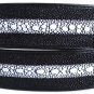 Genuine Real Skin Stingray Leather Men's Black Belt 35-48"