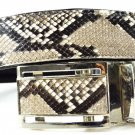 Genuine Real Snake Skin Leather Men's Natural Belt 35-48"