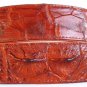 Genuine Real Backbone Crocodile Alligator Skin Leather Men's Brown Belt 35-48"