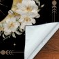 Floral Tarot Tablecloth Sun and Moon Altar Cloth