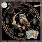Tarot Tablecloth Astrology Wheel & Owl Design