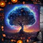 Mystical Sun & Moon Phoenix Tarot Tablecloth &acirc;�� Ice and Fire Phoenix Altar Cloth