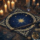 Star Map Tarot Tablecloth – Polyester Astrology Array Board Altar Cloth