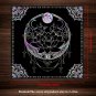 VIKAMA Mandala Tarot Tablecloth &acirc;�� Witchy Astrology Altar Cloth