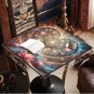 VIKAMA Floral Heart Tarot Tablecloth – Square Altar Cloth