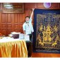 Thao Wessuwan Magic Talisman Cloth â 60 Ã 100 in Guardian Banner from Wat Chulamani Lineage