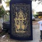 Thao Wessuwan Magic Talisman Cloth â 60 Ã 100 in Guardian Banner from Wat Chulamani Lineage