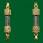 Brahma Destiny &acirc;��Divine Vision&acirc;�� Takrud &acirc;�� Thong Ma Lor Gold-Tone Scroll Talisman