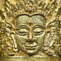 Brahma Destiny &acirc;��Divine Vision&acirc;�� Takrud &acirc;�� Thong Ma Lor Gold-Tone Scroll Talisman