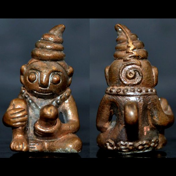 Ultimate Charm & Power &acirc;�� Paya Ngang Bronze-Alloy Amulet