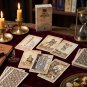 Big Size Vintage Rider Tarot Cards – 78-Card English Visions Deck with 12x7cm Cards