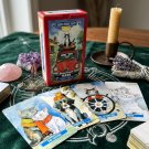Mew Cruise Tarot Cards – 78-Card Cute Cat Deck with Red Box & Watercolor Artwork