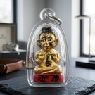 Kuman Thong Terracotta Amulet – Luang Pu Chan, Wat Chantharangsi | BE 2567 Terracotta