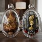 Bia Kae Chuchok Maha Setthi Gold-Plated Samrit Bronze Amulet &acirc;�� Phra Achan Amnat Mahaveero