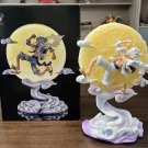 One Piece Anime Figure Gear 5 Nika Luffy Moon Light Pvc Statue Model Toys One Piece Anime Figure Gear 5 Nika Luffy Moon Light Pvc Statue Model Toys