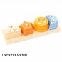 Star Wooden Sorting Stacking Montessori Toy for 1 2 3 Year Old Boys Girls