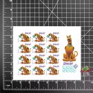 2018 USPS SHEET OF 12 FIRST CLASS FOREVER STAMPS SCOOBY DOO WATERING FLOWERS 78¢
