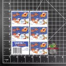 2012 USPS BOOK/SHEET OF 20 FIRST CLASS FOREVER STAMPS SANTA AND SLEIGH 73¢