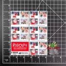 2014 USPS SHEET OF 20 FIRST CLASS FOREVER STAMPS RUDOLPH RED NOSED REINDEER 78¢