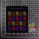 2019 USPS SHEET OF 20 FIRST CLASS FOREVER STAMPS SPOOKY SILHOUETTE 78¢ HALLOWEEN