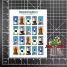 2021 USPS SHEET OF 20 FIRST CLASS FOREVER STAMPS MID-ATLANTIC LIGHTHOUSES 78¢