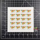 2020 USPS SHEET OF 20 FIRST CLASS FOREVER STAMPS HAPPY BIRTHDAY w/PARTY HAT 78¢