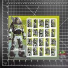 2022 USPS SHEET OF 20 FIRST CLASS FOREVER STAMPS BUZZ LIGHTYEAR 78¢ $15.60 VALUE