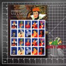 2017 USPS SHEET OF 20 FIRST CLASS FOREVER STAMPS DISNEY VILLAINS 78¢ ($15.60)