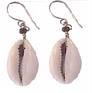 Kenyan Cowrie Earings