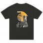 Mystic Cat & Girl Collage Tee Surreal Minimalist Aesthetic Unisex Graphic Shirt