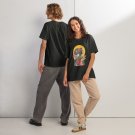 Floral Soulmates Collage Art Tee Modern Aesthetic Unisex Oversized Graphic Shirt Floral Soulmates Collage Art Tee Modern Aesthetic Unisex Oversized Graphic Shirt