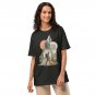 Hiking Adventure Collage Shirt Nature Geometric Mountain Explorer Art Black Tee