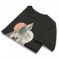Hiking Adventure Collage Shirt Nature Geometric Mountain Explorer Art Black Tee