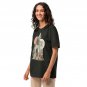 Hiking Adventure Collage Shirt Nature Geometric Mountain Explorer Art Black Tee