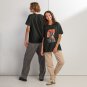 Retro Couple Collage Art Tee Cinematic Love Aesthetic Unisex Oversized T-Shirt