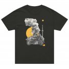 Retro T-Shirt Biker Art Shirt Bella+Canvas Urban Cityscape Oversized Washed Tee