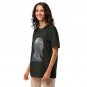 Viking Warrior Spirit -BlackOversized T-Shirt Nordic Sea Voyage Norse Mythology