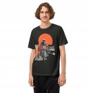 Retro Biker Collage Art Tee Vintage Motorcycle Unisex Oversized Black T-Shirt Retro Biker Collage Art Tee Vintage Motorcycle Unisex Oversized Black T-Shirt