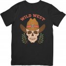 Unisex T-shirt WildWest Design Vintage Variation XS - 2XL Black Tees Unisex T-shirt WildWest Design Vintage Variation XS - 2XL Black Tees