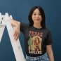 Unisex T-shirt Tex-as Darling Design Vintage Variation XS - 2XL Black Tees