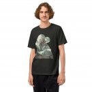 Black Tee Nordic Viking Mountain Fantasy Nature Collage Art Unisex Oversized Tee Black Tee Nordic Viking Mountain Fantasy Nature Collage Art Unisex Oversized Tee