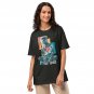 Anatomical Heart Cyberpunk Tattoo Art Collage Unisex Oversized Tee Bella Canvas