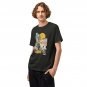 Like Retro Scooter Rider Collage Vintage Moped Art Unisex Oversized Black Shirt