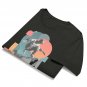 Look Like Retro Skater Collage Street Skateboard Trick Art Unisex Oversized Tee
